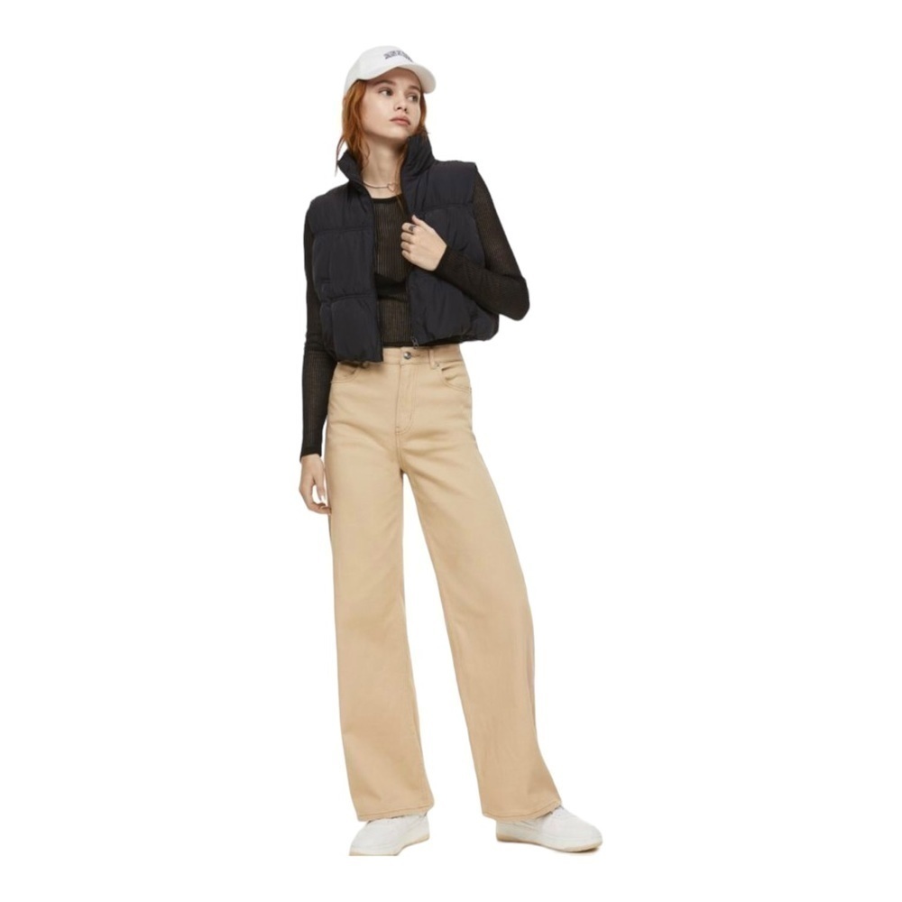 Divided by H & M Wide-leg Tan Jeans NWT